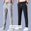 Calça Flex Confort Premium - PAGUE 1 LEVE 2 - Jeans Claro + Preto