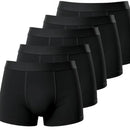 Kit Com 5 Cuecas Algodão Boxer Cotton Adulto Fábrica