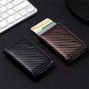 Carteira Masculina iCash Anti-Furto Fibra de Carbono