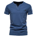 Camisa Masculina Gola V AioPeson