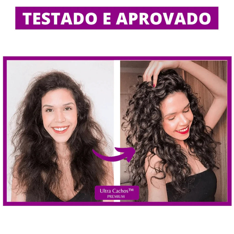 UltraCachos™ - Desprogressiva que Define e Hidrata